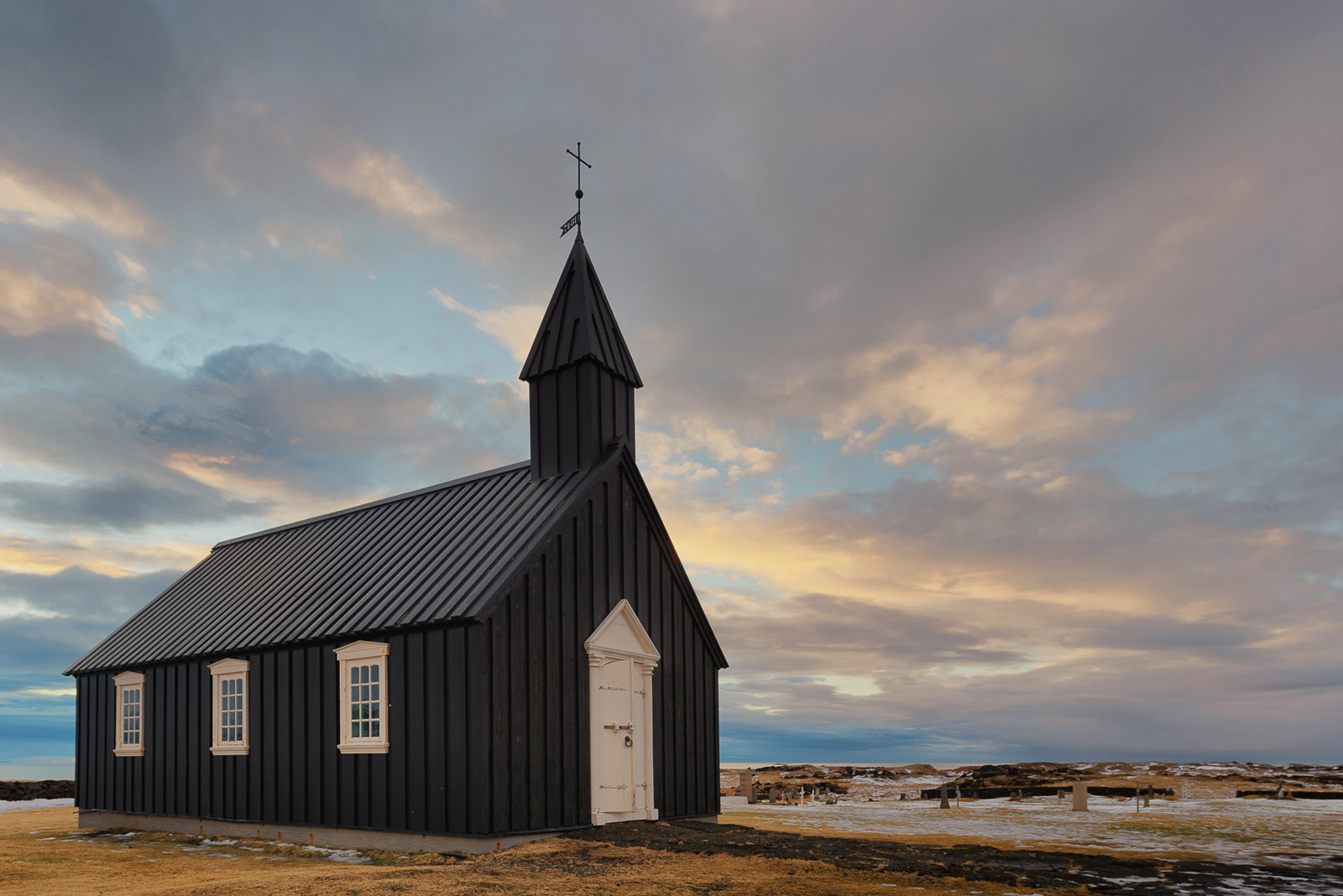 Island Iceland Black Church - Stefan Schäfer Landschaftsfotograf